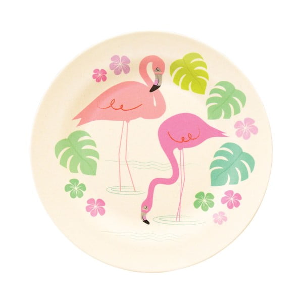 Bambusov tanjur Rex London Flamingo Bay