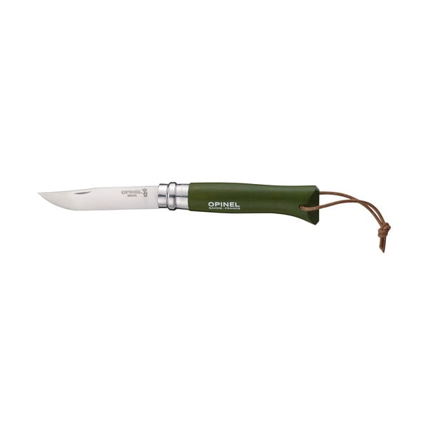 Kaki zeleni sklopivi nož Opinel Trekking N°08