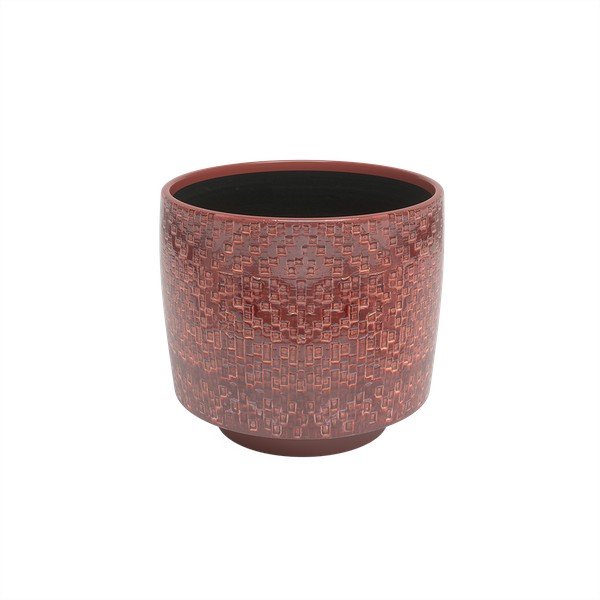 Keramička ručno rađena ukrasna tegla za cvijeće ø 21 cm Minerva – Artevasi-image-2