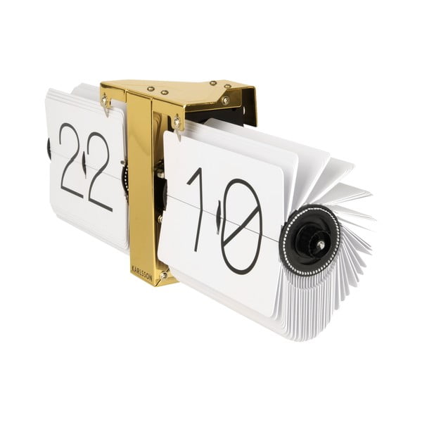 Bijeli sat Karlsson No Case Clock-image-4