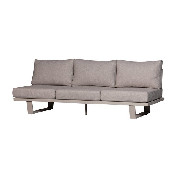 Sivo-bež podstavljena vrtna sofa Bear – WOOOD-image-2