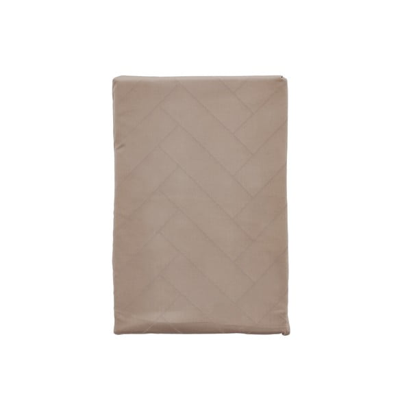 Posteljina smeđe-siva za krevet za jednu osobu/za produženi krevet od damasta 140x220 cm Tiles – Södahl-image-2