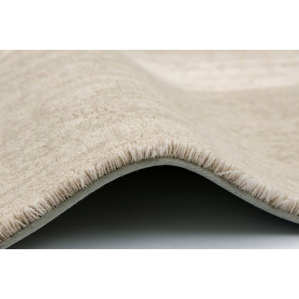 Sivo-bež vunen tepih 133x190 cm Agnus Brush Lines – Agnella-image-3