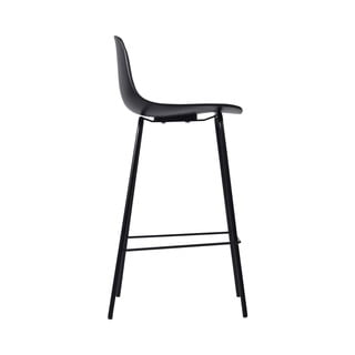 Crna plastična barska stolica 92,5 cm Whitby - Unique Furniture