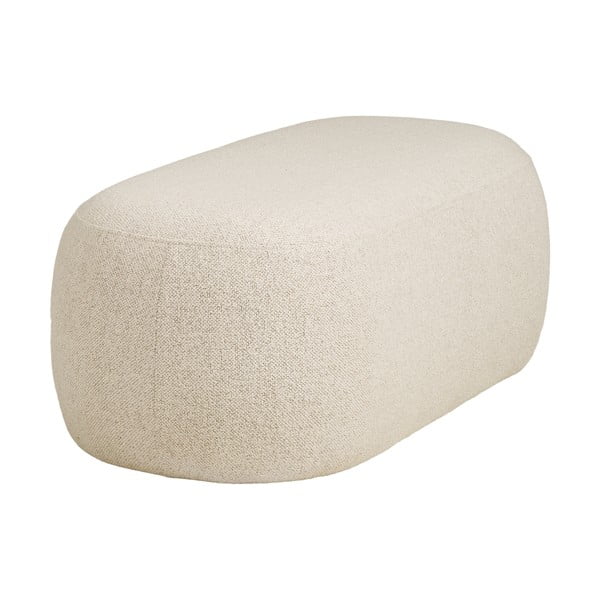 Bež klupa od bouclé tkanine Blossomville – House Nordic-image-3