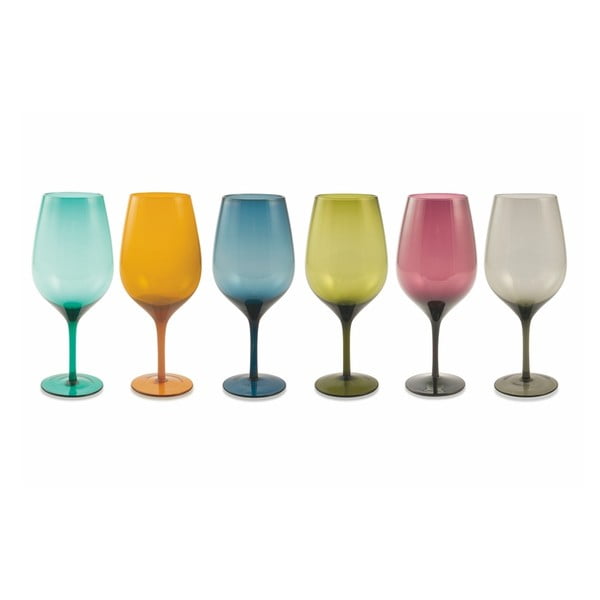 Set od 6 čaša u boji Villa d&#39;Este Happy Hour, 420 ml