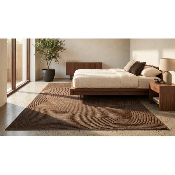 Smeđi tepih 120x170 cm Zephyr – ESTE-image-3