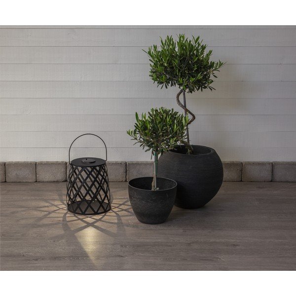 Crna LED lampa Star Trading Calabria, visina 28 cm-image-1