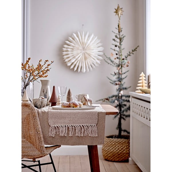 Bež božićna zdjela od kamenine ø 11,5 cm Hollie - Bloomingville-image-1