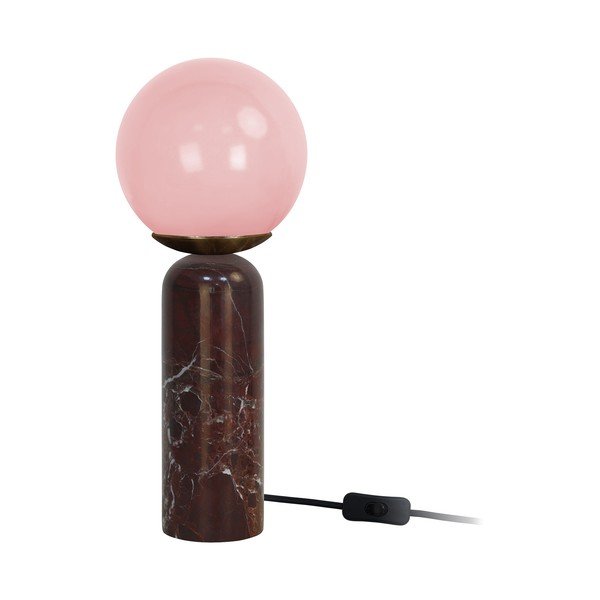 Bordo mramorna stolna lampa (visina 38 cm) Lazio Sphere – Leitmotiv-image-3