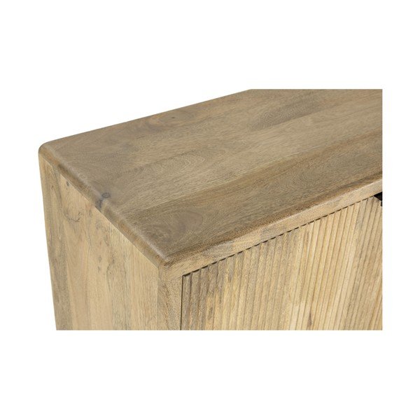 Komoda od masivnog manga u prirodnoj boji 190x85x40 cm Mundra – MOME-image-1