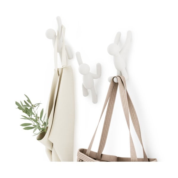 Zidne plastične kuke u setu od 3 kom Buddy - Umbra-image-4