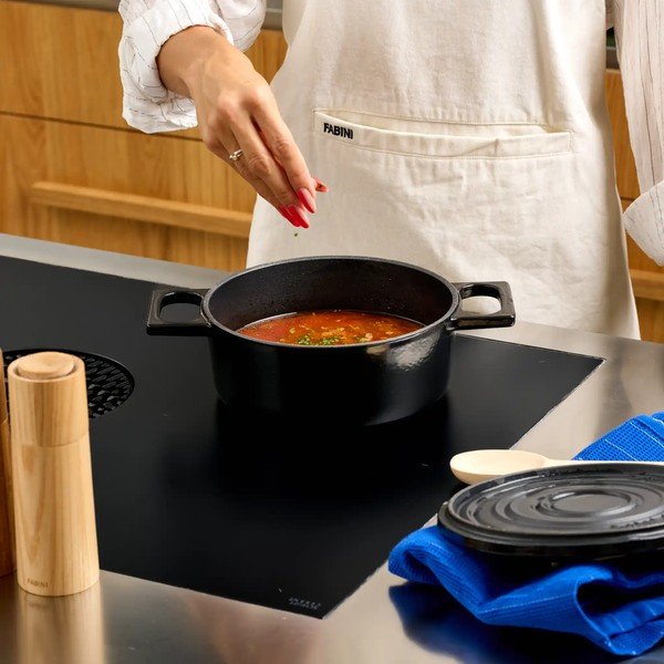Kastrola od lijevanog željeza s poklopcem prikladna za indukcijsko kuhalo 2 l Mattia 3.0 – FABINI-image-4