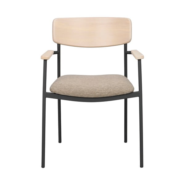 Bež/u prirodnoj boji blagovaonske stolice u setu 2 kom Maymont – Rowico-image-2