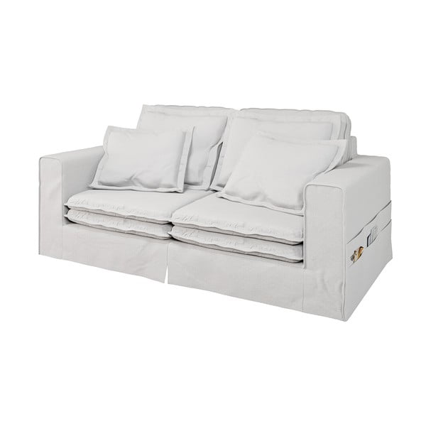Bijela sofa 196 cm Nora – Ropez-image-2