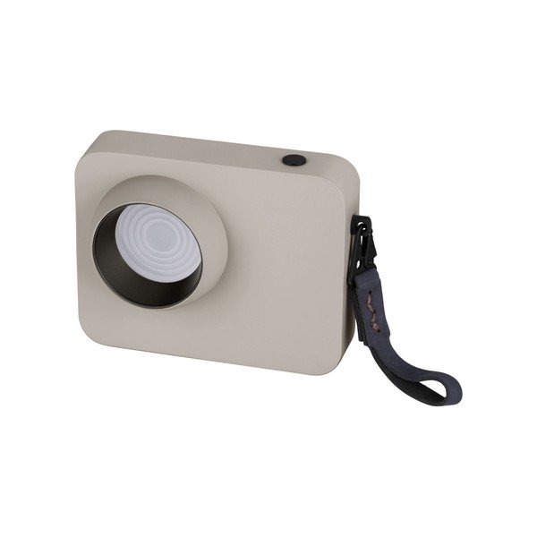 Bež metalna LED stolna lampa s mogućnosti zatamnjivanja (visina 11 cm) Kedros – Nova Luce