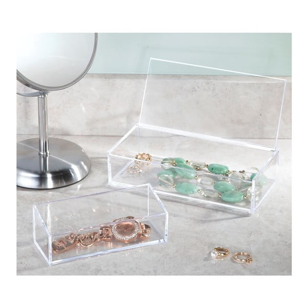 Prozirni organizator s poklopcem iDesign Clarity-image-2
