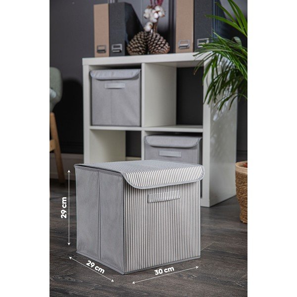 Kutija za odlaganje tkanine s poklopcem - Mioli Decor-image-2