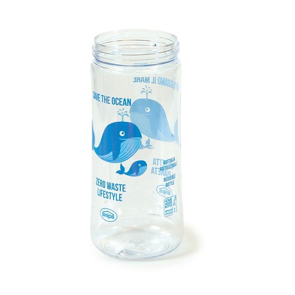 Plava boca za vodu Snips Whale, 500 ml-image-2