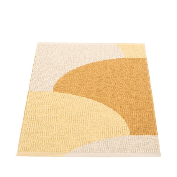 Oker žuti unutarnji i vanjski tepih 70x90 cm Hill Ochre Pale Yellow – Pappelina