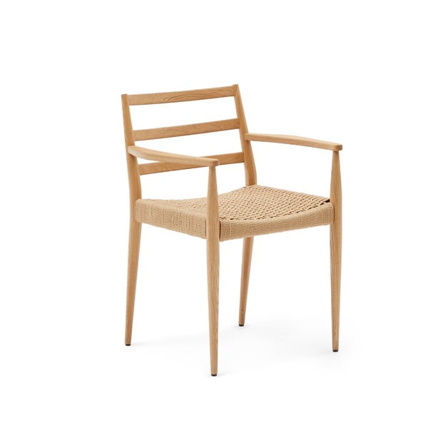 Blagovaonske stolice u setu 2 kom od punog hrasta u prirodnoj boji Analy – Kave Home