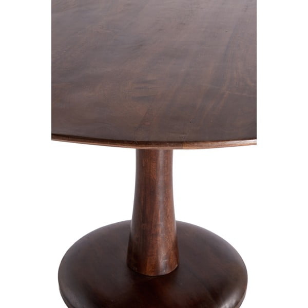 Smeđi okrugli blagovaonski stol ø 150 cm Apulia – Light & Living-image-1