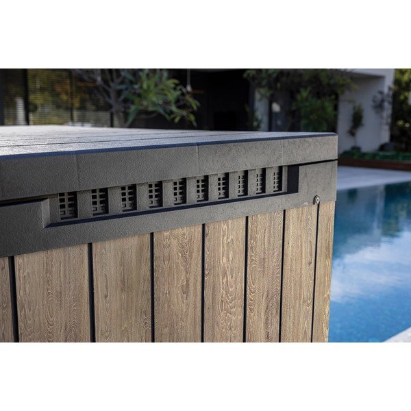 Smeđa plastična vrtna kutija za pohranu Deco – Keter-image-4