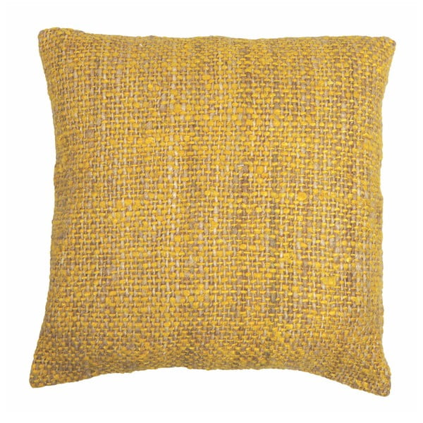Žuta jastučnica Tiseco Home Studio Chambray, 45 x 45 cm