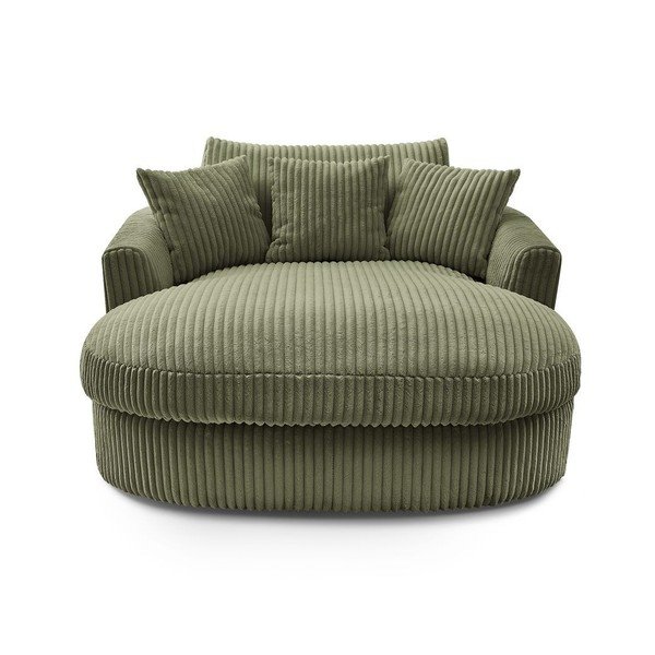 Zelena fotelja od samta Belem – Bobochic Paris-image-3