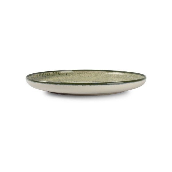 Zeleni/krem tanjur od kamenine ø 27 cm Gravel – ONA-image-2