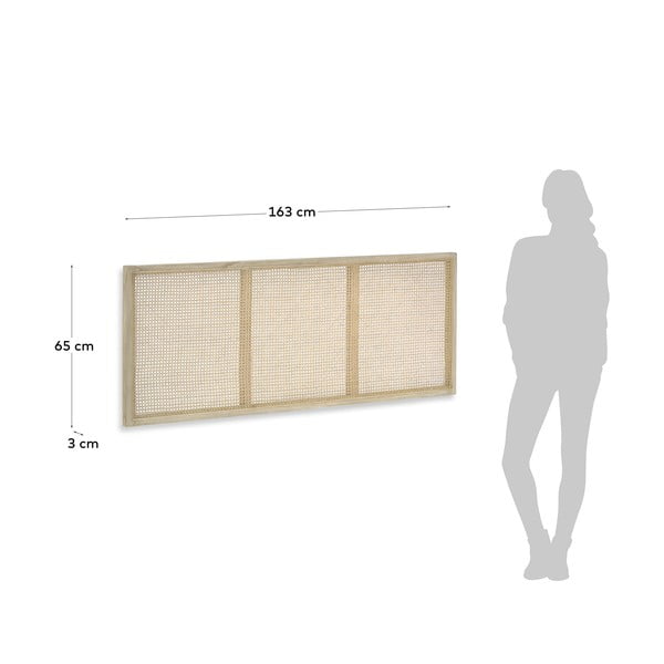 Uzglavlje kreveta od Mindi drveta Kave Home Rexit, 163 x 65 cm-image-4