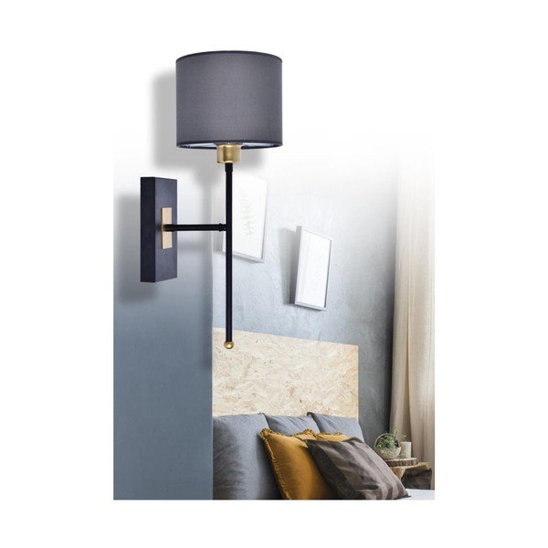 Crno-siva zidna lampa Sconce T - Magenta Home-image-1