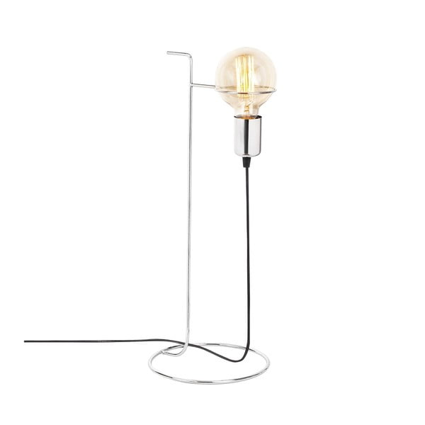 Metalna stolna svjetiljka u hrom boji Opviq lights Ersi