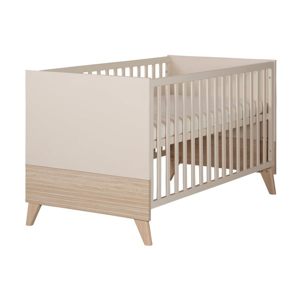 Bež dječji krevet s podesivom visinom 70x140 cm Sidney – Roba