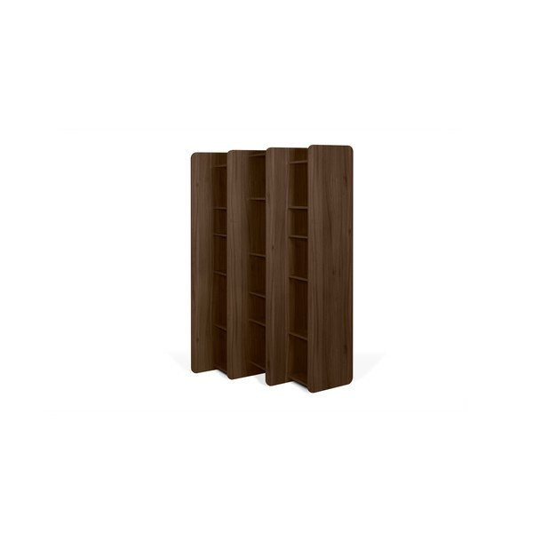 Polica za knjige u TemaHome Twin dekoru od oraha, visina 187 cm-image-3