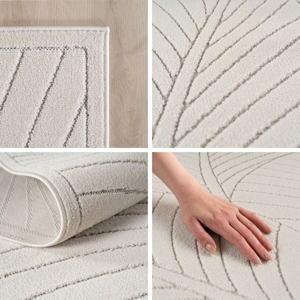 Krem okrugao unutarnji i vanjski tepih ø 120 cm Nova 1203 – Ayyildiz Carpets-image-2