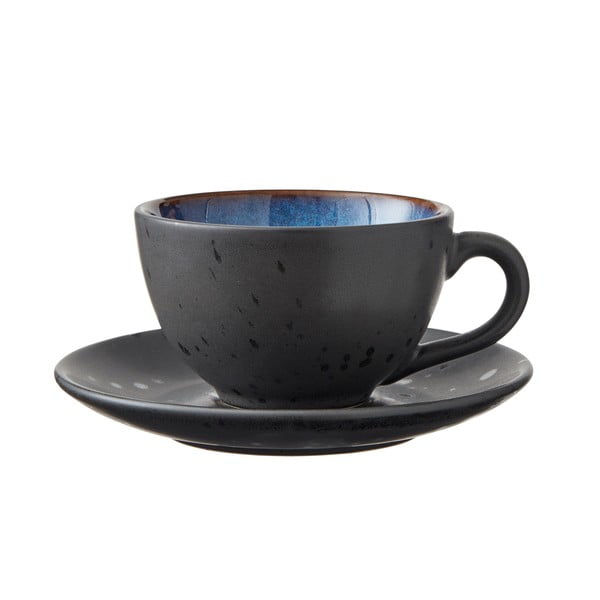 Crne/tamno plave keramičke šalice u setu 4 kom 240 ml Gastro Black/Mix – Bitz-image-4