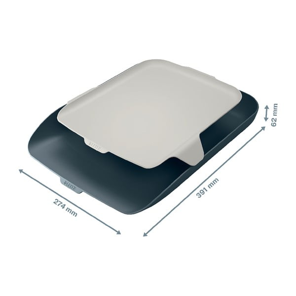 Sivi držač dokumenata s organizatorom Leitz Cozy-image-4