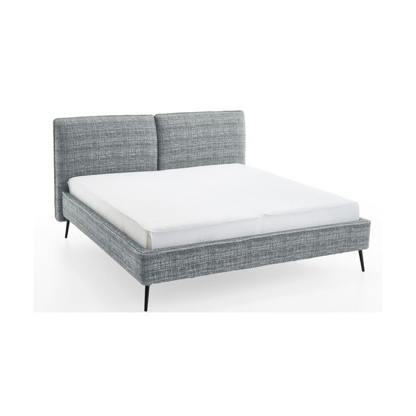 Plavi tapecirani bračni krevet bez podnice 160x200 cm Infinity – Meise Möbel