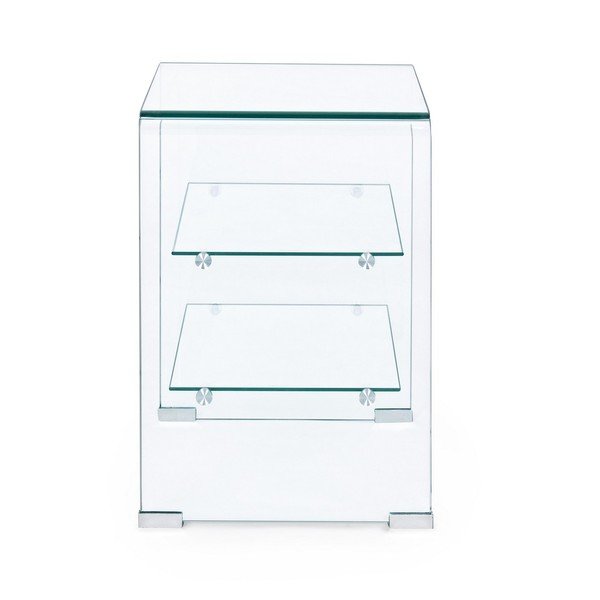 Stakleni pomoćni stol 40x50 cm Iride – Bizzotto-image-3