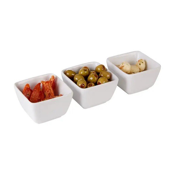 Set od 3 porculanske posudice za posluživanje Premier Housewares Entree-image-1