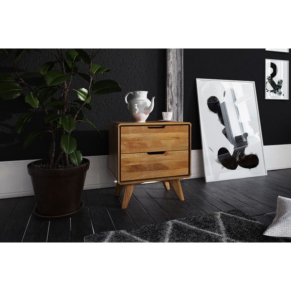 Noćni ormarić od hrastovine Greg - The Beds-image-3