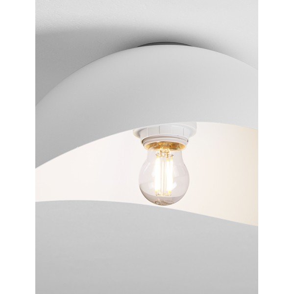Mat bijela metalna stropna svjetiljka Opsi – Nova Luce-image-3