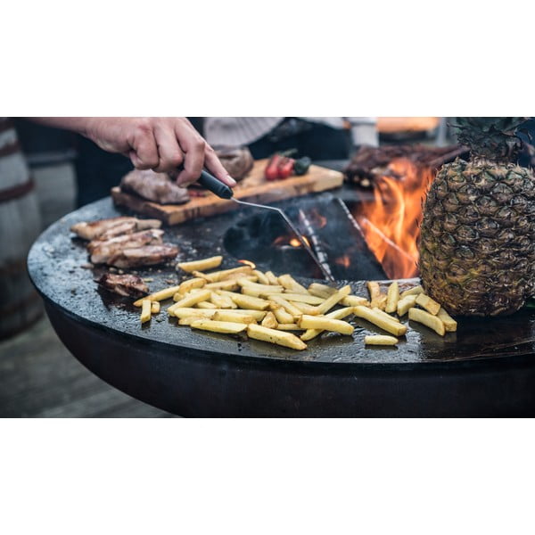 Smeđi vanjski roštilj na drva Remundi Nero S, ø 62 cm-image-3