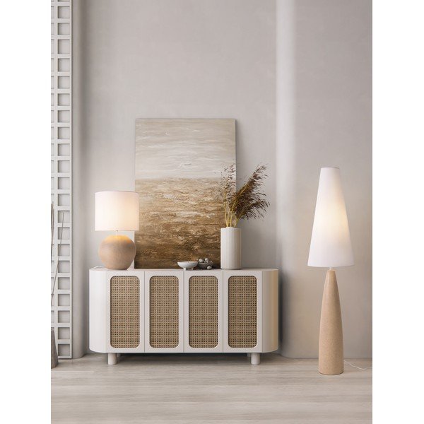 Bijela/krem stojeća svjetiljka (visina 130 cm) Mizu – Nova Luce-image-3