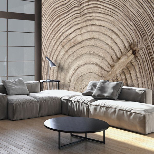 Velika tapeta Bimago Wood Grainl, 400 x 280 cm-image-1