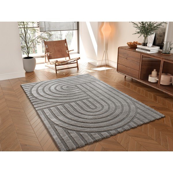 Sivi tepih 160x230 cm Snowy – Universal-image-1