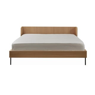 Bračni krevet u dekoru hrasta 160x200 cm Wrap - Bonami Selection