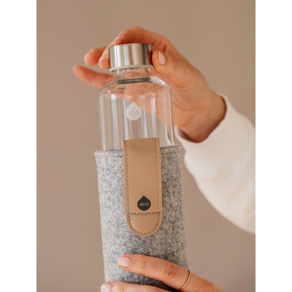 Boca od borosilikatnog stakla s navlakom od filca Equa Mismatch Sand Sky, 750 ml-image-3