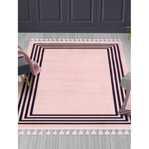 Ružičasta periva staza 300x100 cm - Vitaus-image-1